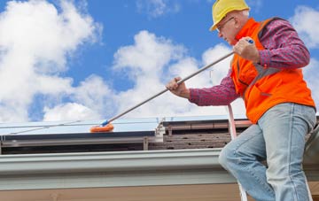 Footherley soft wash roof cleaning
